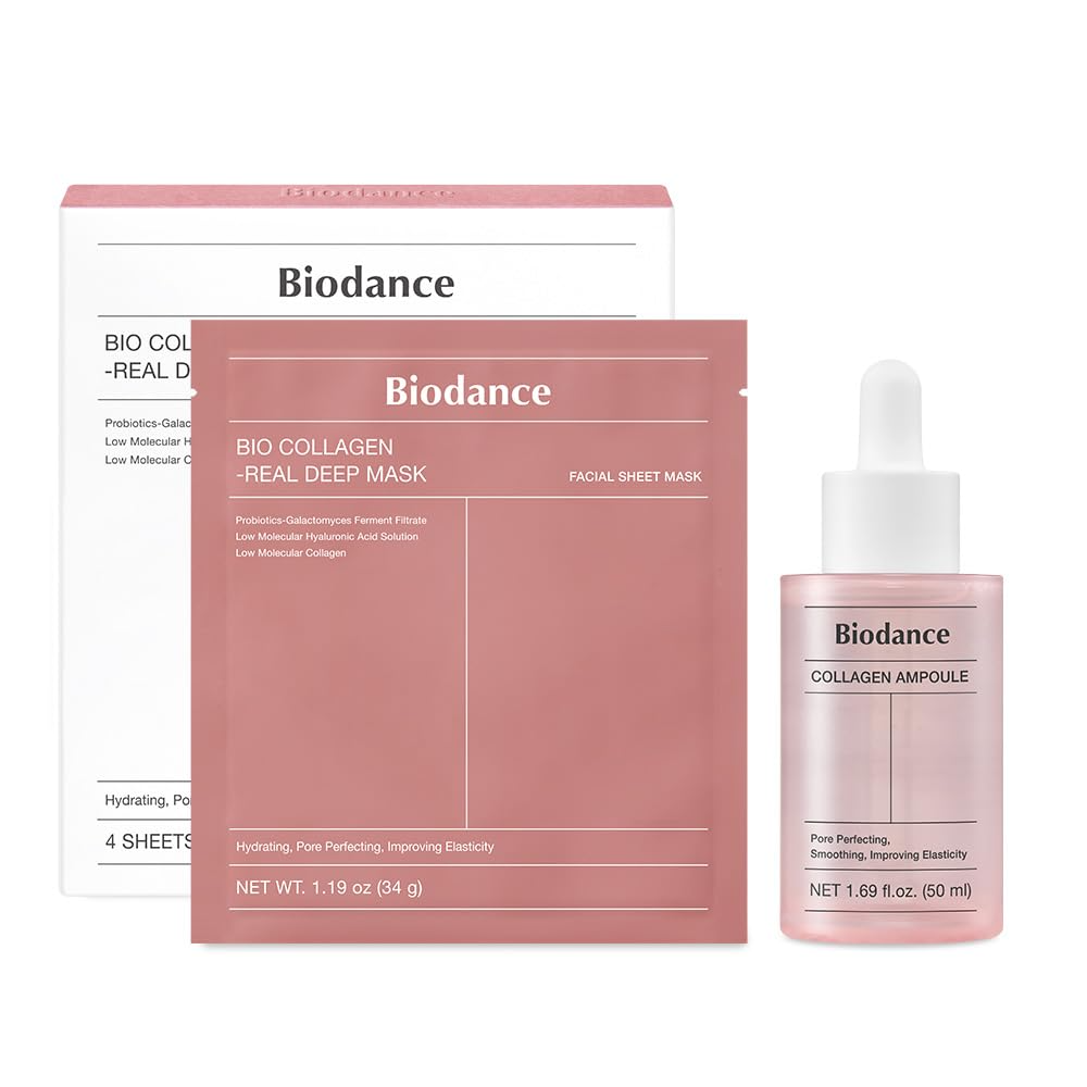 BIODANCE Collagen Duo: Bio-Collagen Real Deep Mask & Collagen Ampoule
