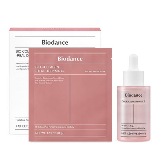 BIODANCE Collagen Duo: Bio-Collagen Real Deep Mask & Collagen Ampoule
