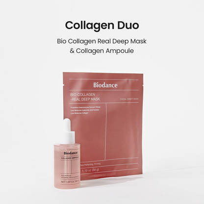 BIODANCE Collagen Duo: Bio-Collagen Real Deep Mask & Collagen Ampoule