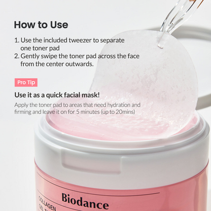Collagen Gel Toner Pads